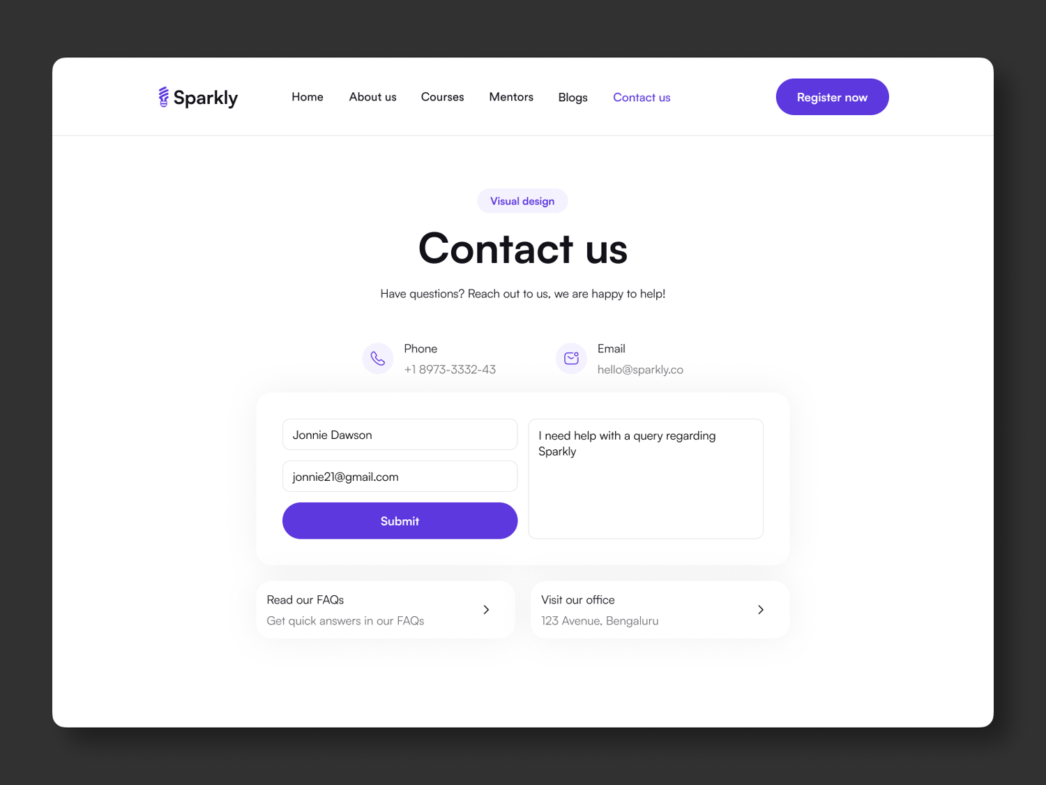 Contact